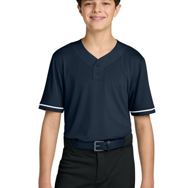 Youth Select 2 Button Baseball Jersey Thumbnail